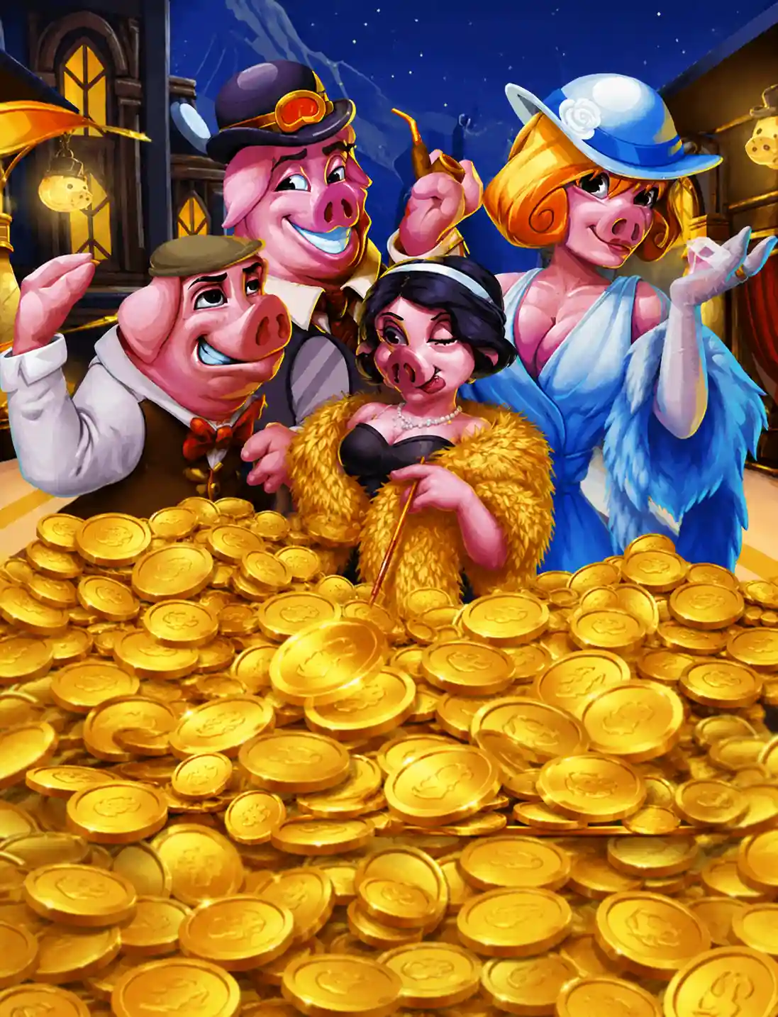 Crack the Piggy Bank Express by Penguin King