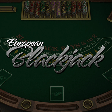 European Blackjack game icon