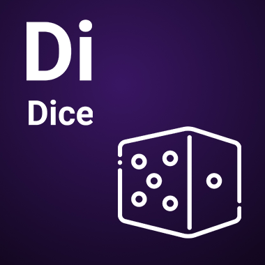 Dice game icon