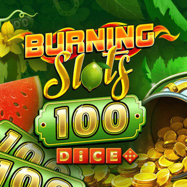 Burning Slots 100 Dice by Bfgames