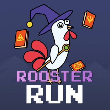 Rooster Run by Mascot