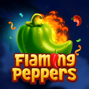 Flaming Peppers Hold and Spin by Barbarabang