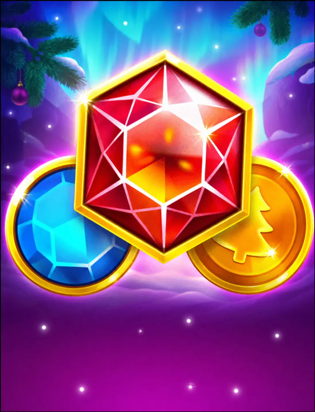 Christmas Gems Hold And Win by 1spin4win