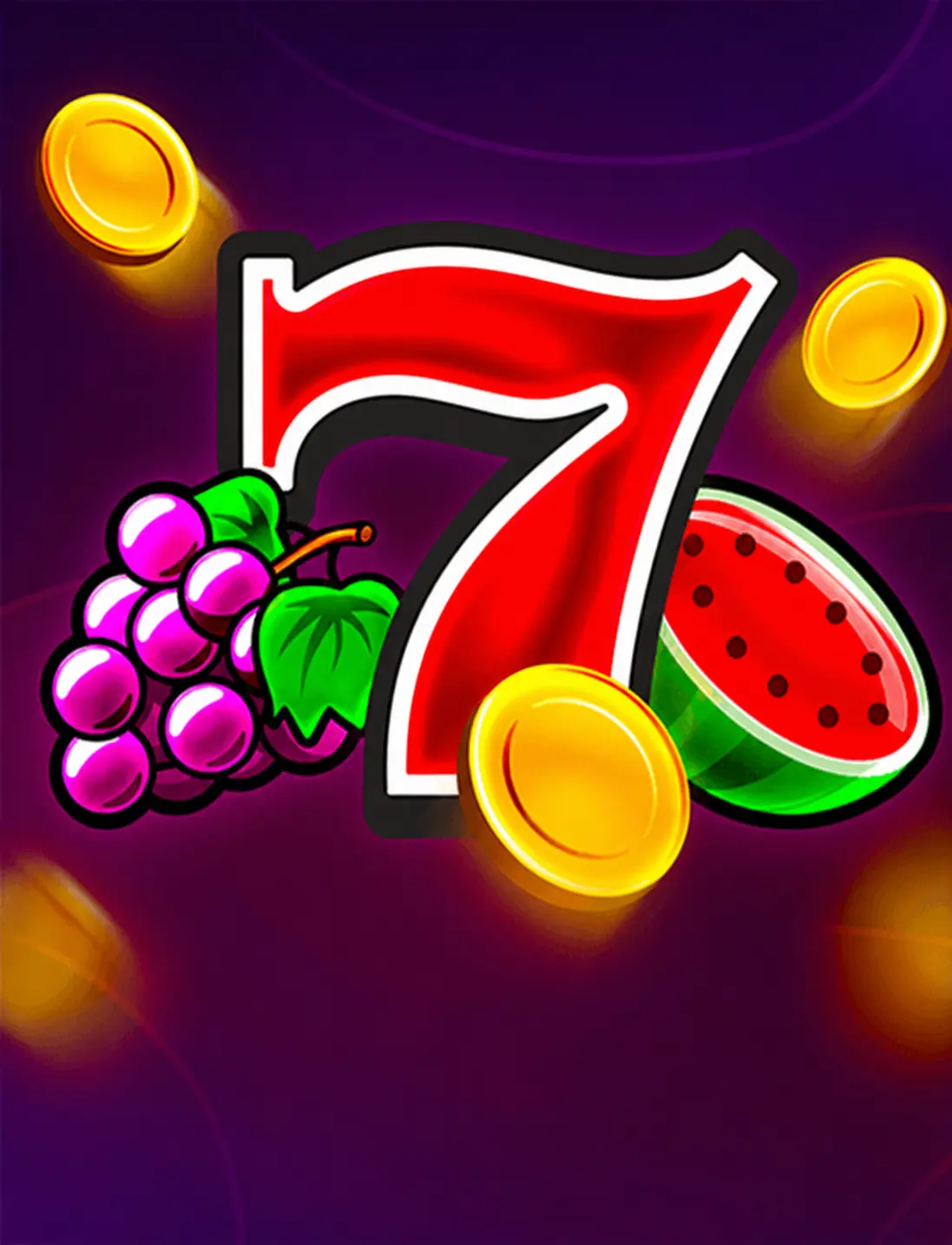 Hot Coins & Fruits 243 by 1spin4win