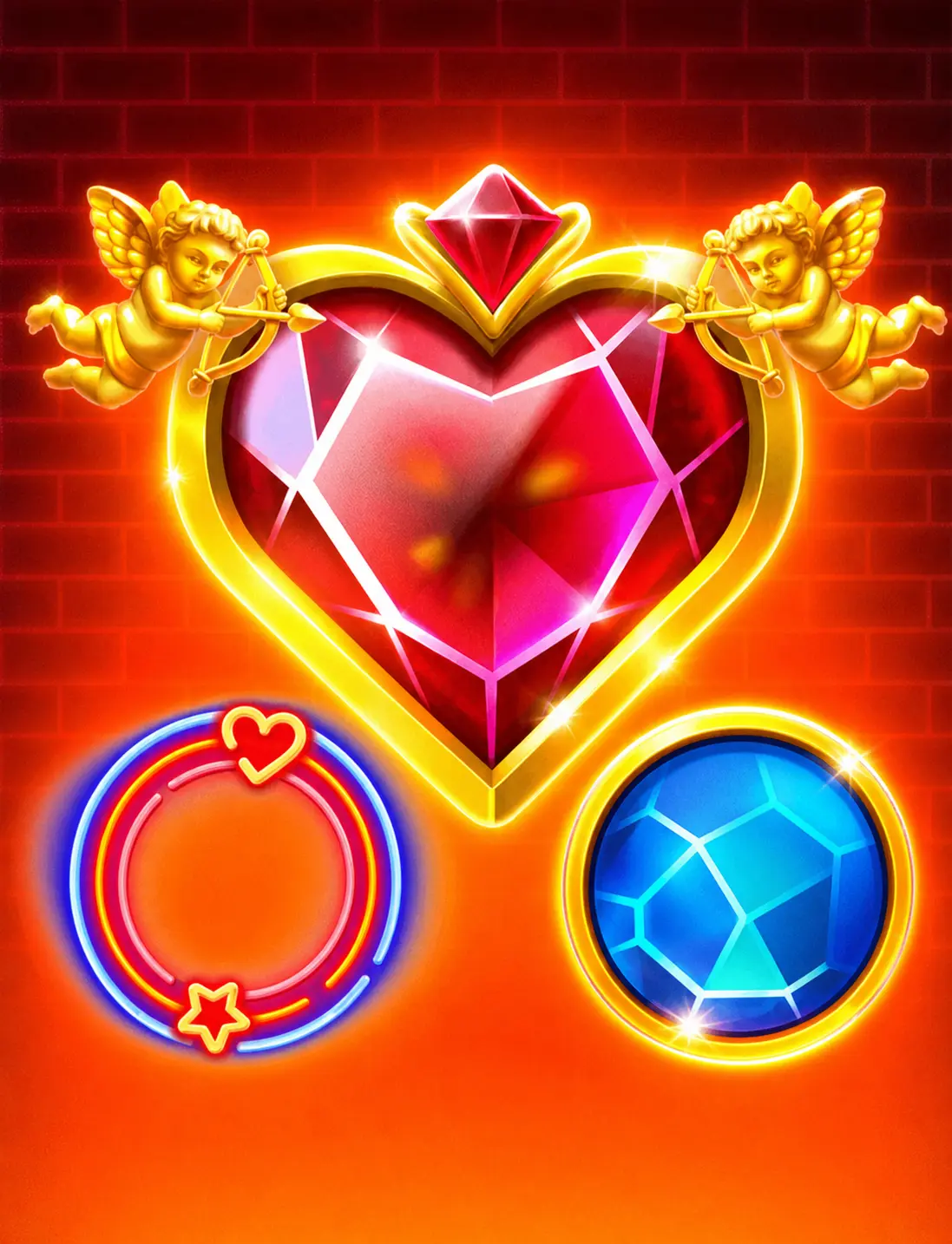Love Gems Hold And Win by 1spin4win
