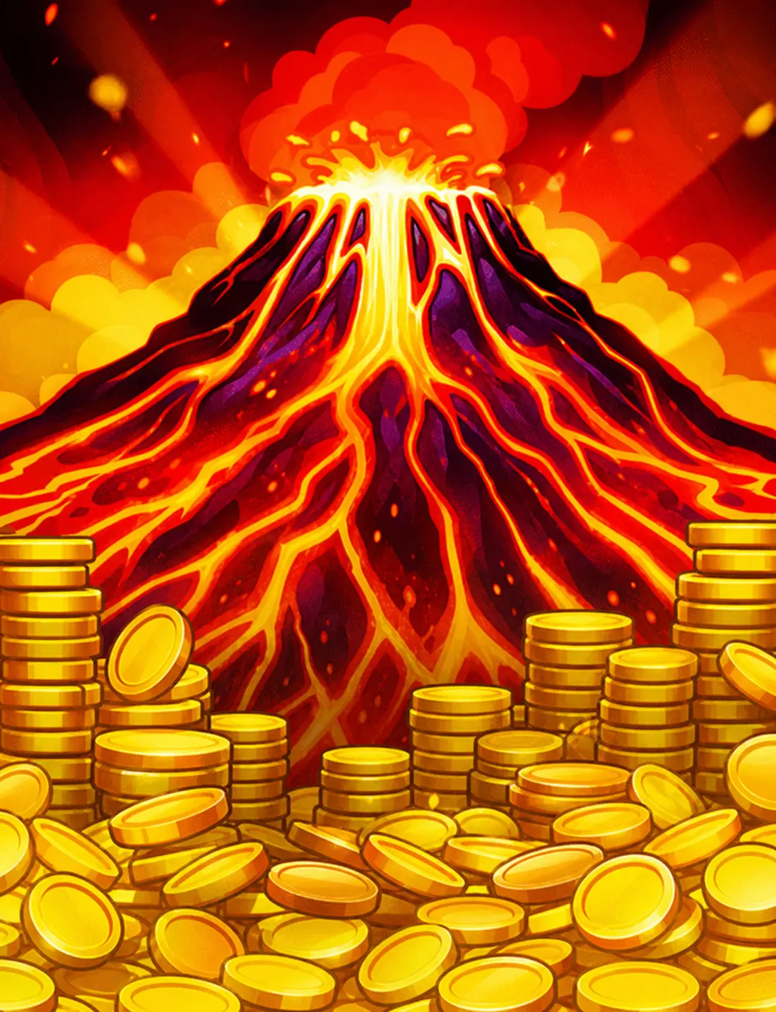Lava Coins by 3oaks