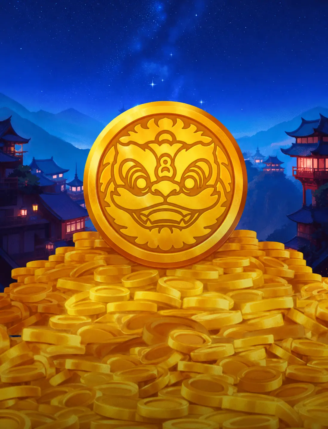 Lion Coins by 3oaks
