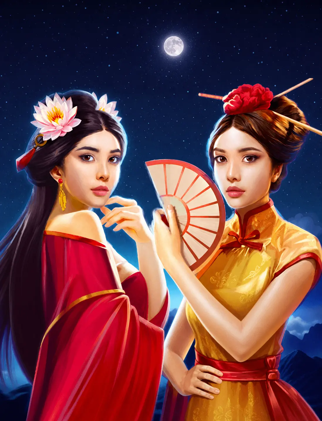 Moon Sisters by 3oaks