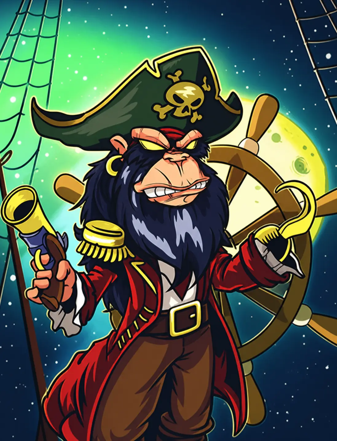 Capitan Chimp by 5men