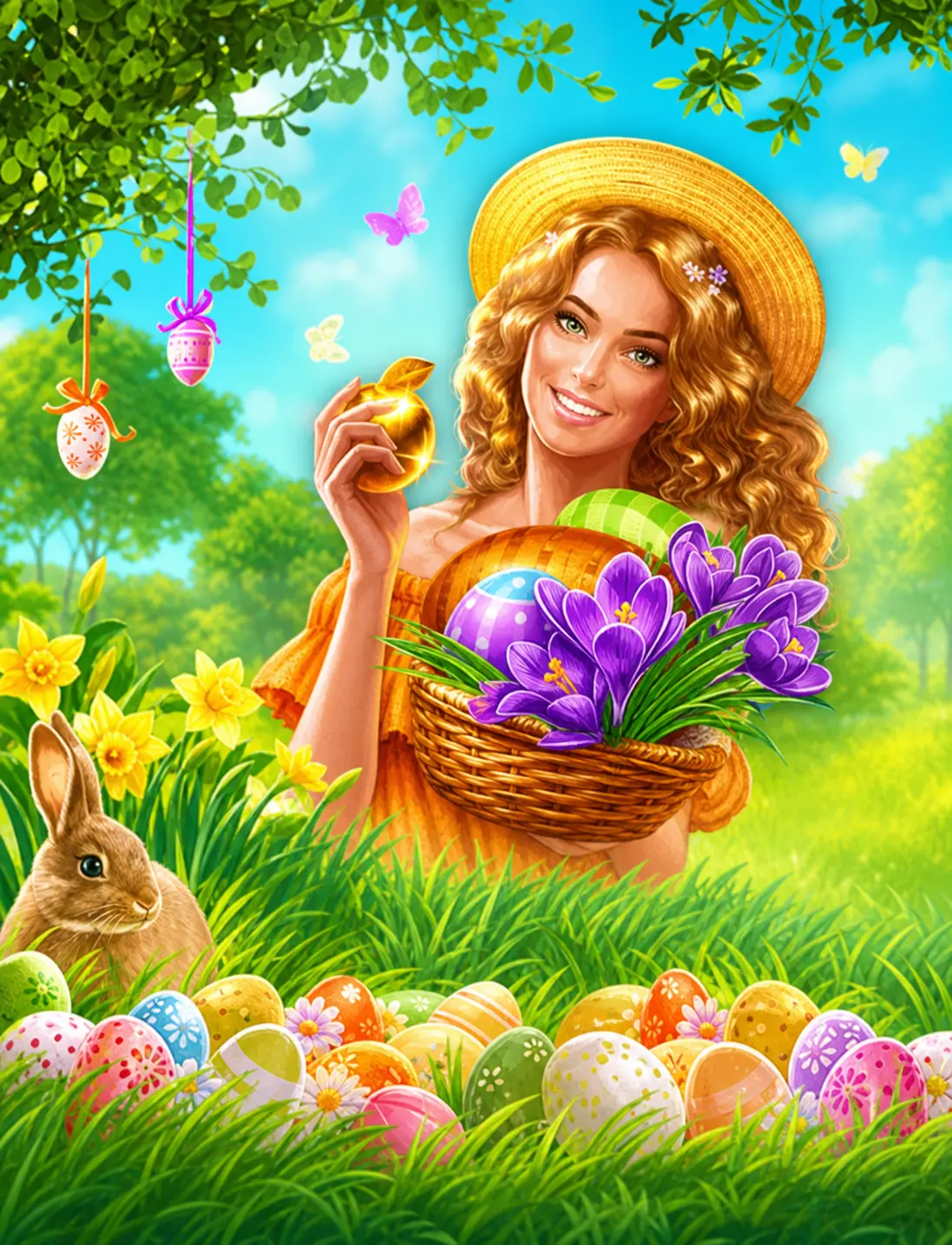 Lady Fruits 40 Easter by Amatic