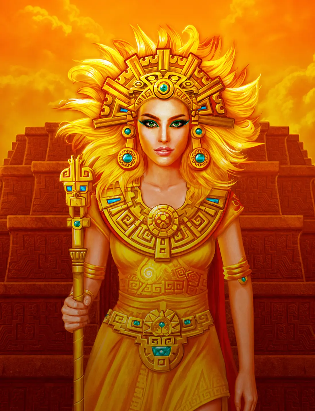 Sun Goddess II by Amatic