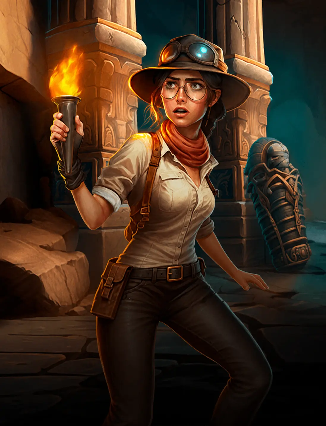 April Fury And The Chamber Of Scarabs by Betsoft
