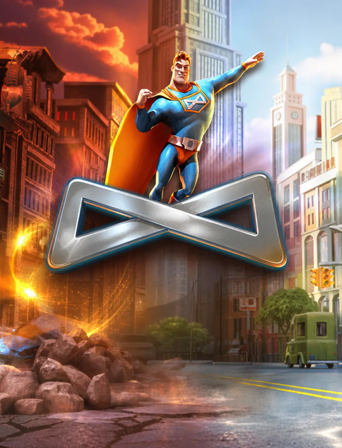 Spinfinity Man by Betsoft