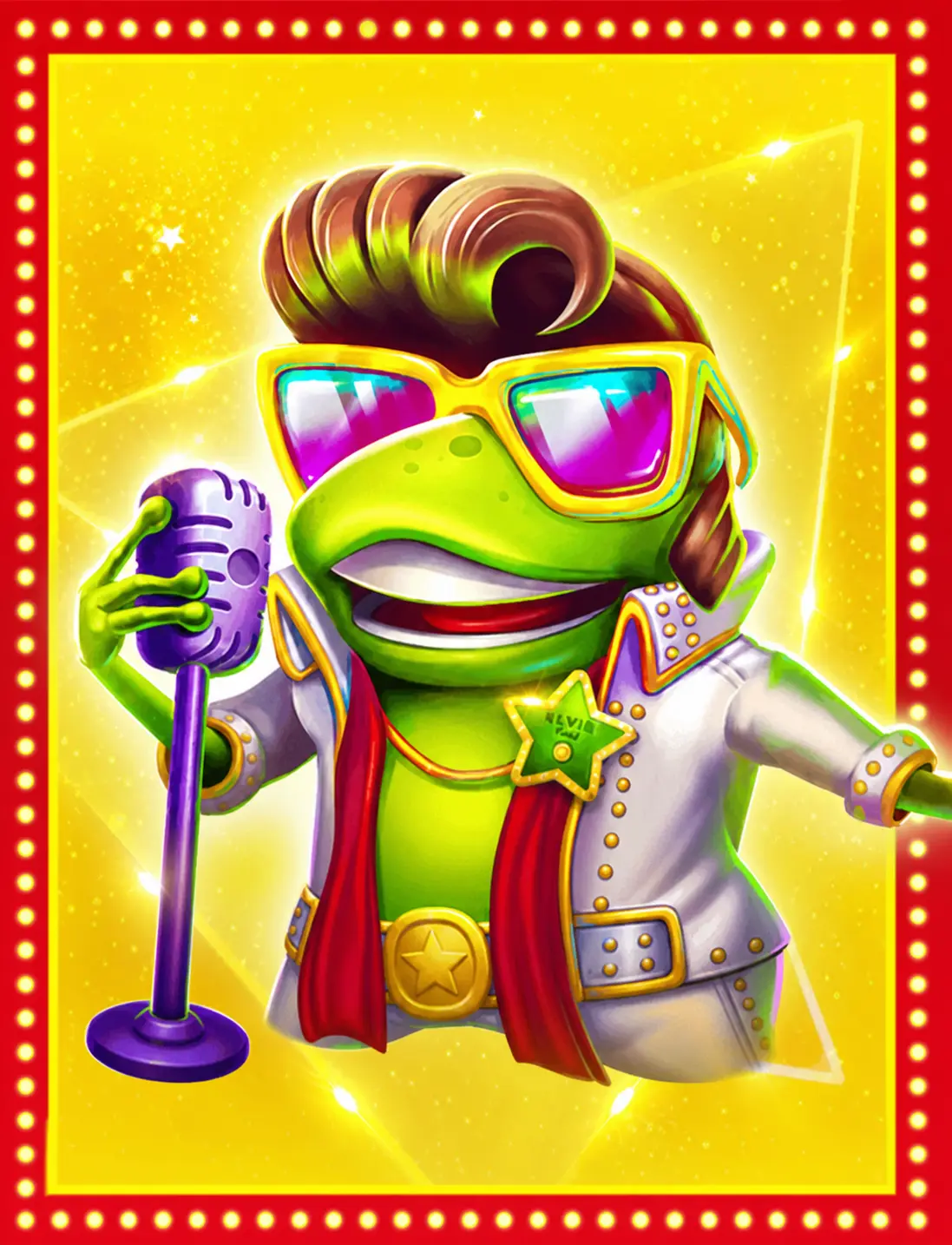 Elvis Frog in Vegas by Bgaming