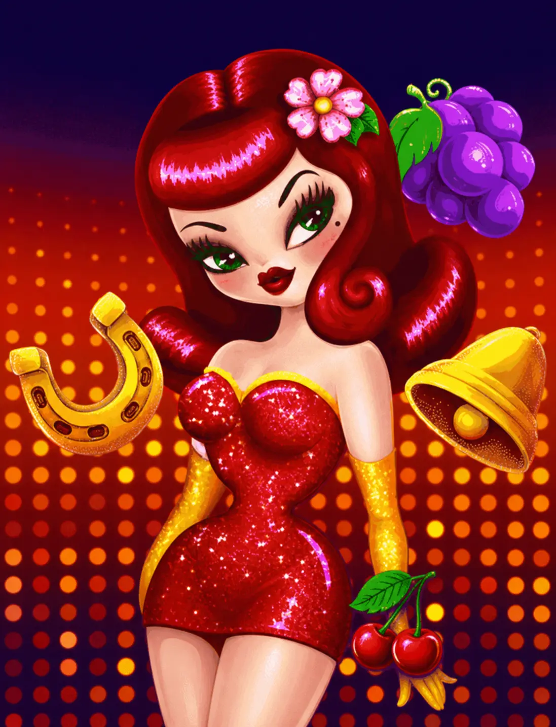 Miss Cherry Fruits by Bgaming