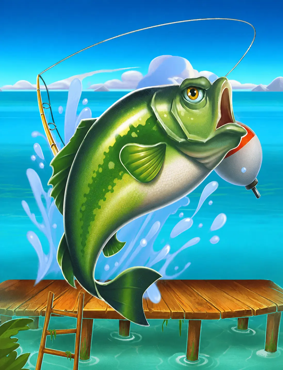 Fish Tales Monster Bass de Booming