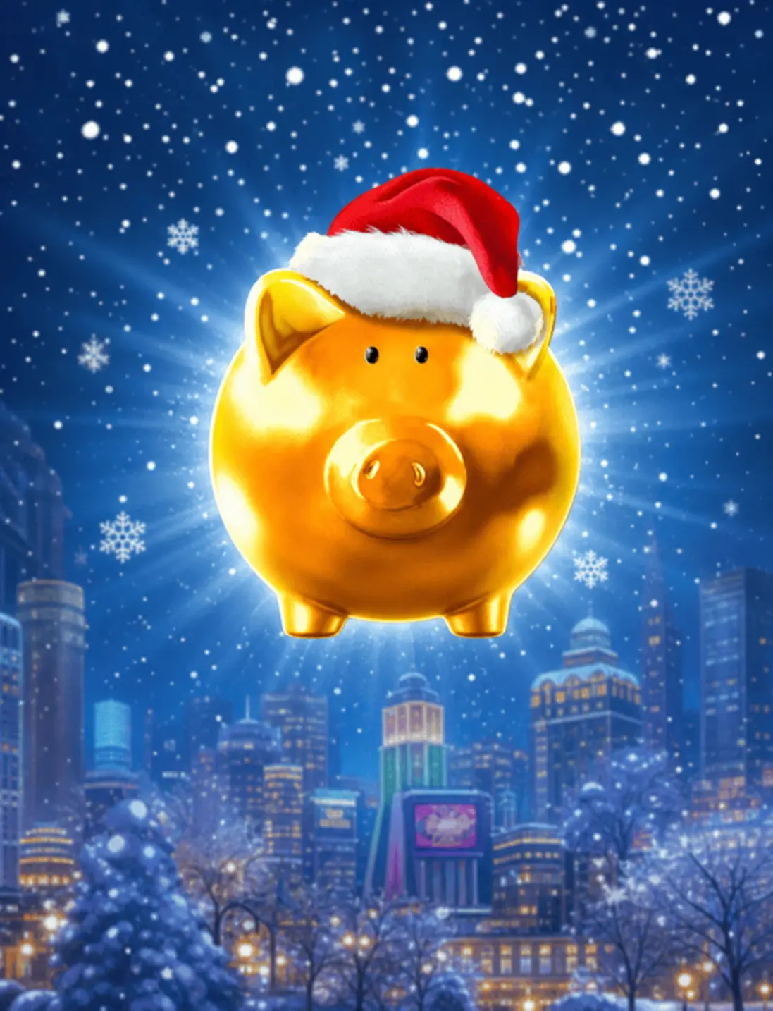 Holly Jolly Cash Pig by Booming