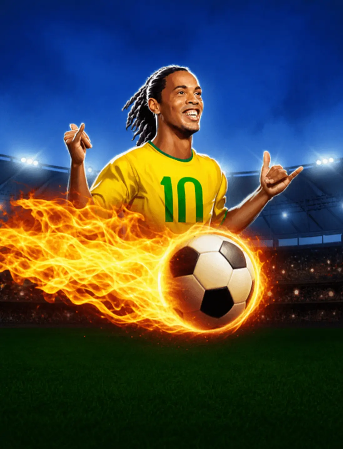 Ronaldinho Spins de Booming