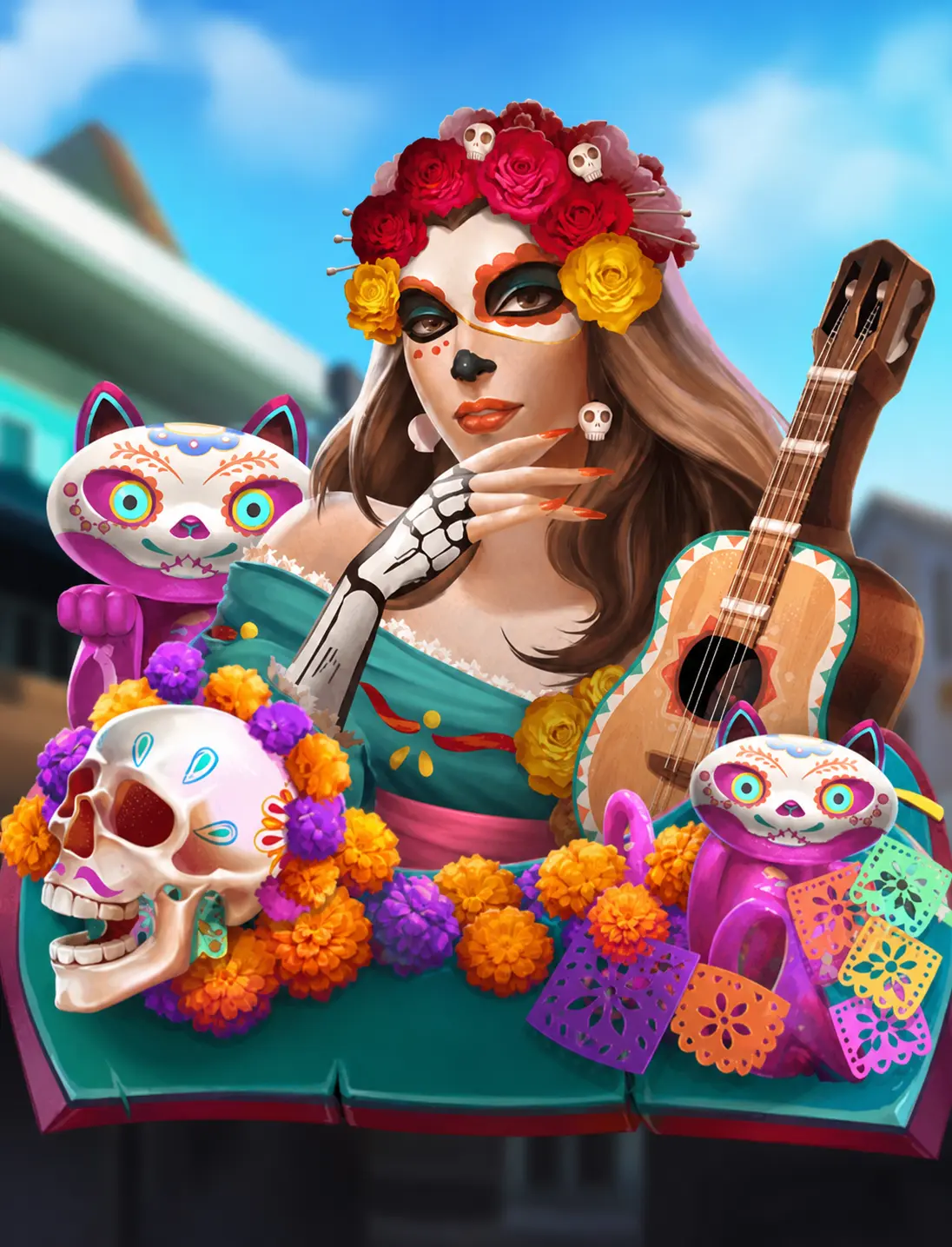 Dia De Los Muertos Deluxe by Eagaming