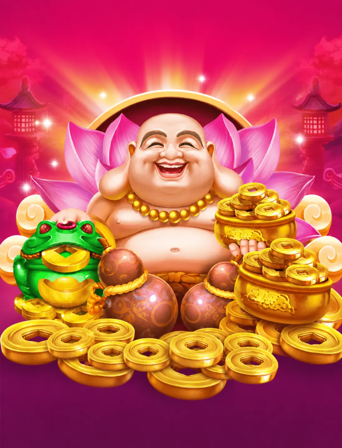 Laughing Buddha by Eagaming