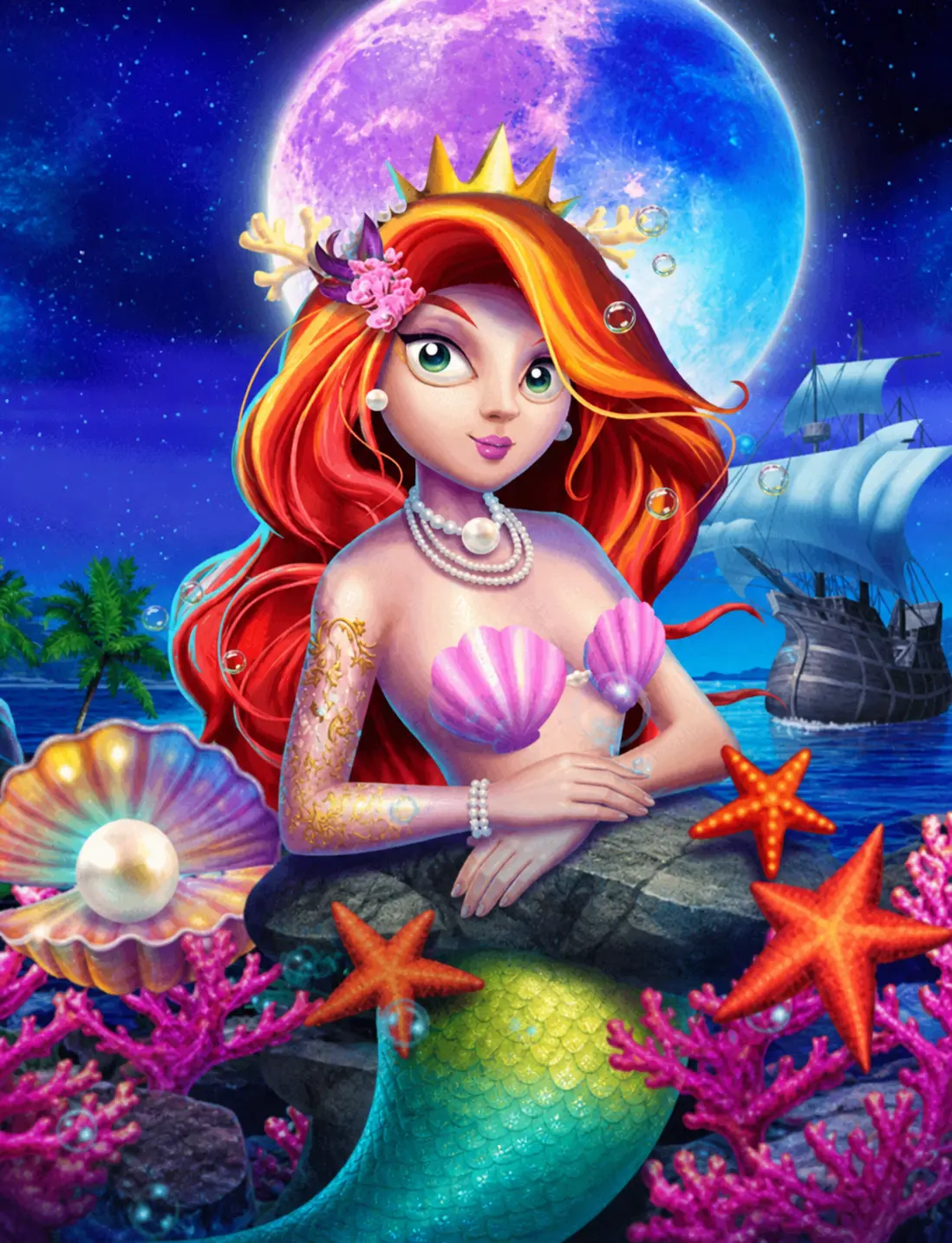 Mermaid Treasure by Eagaming
