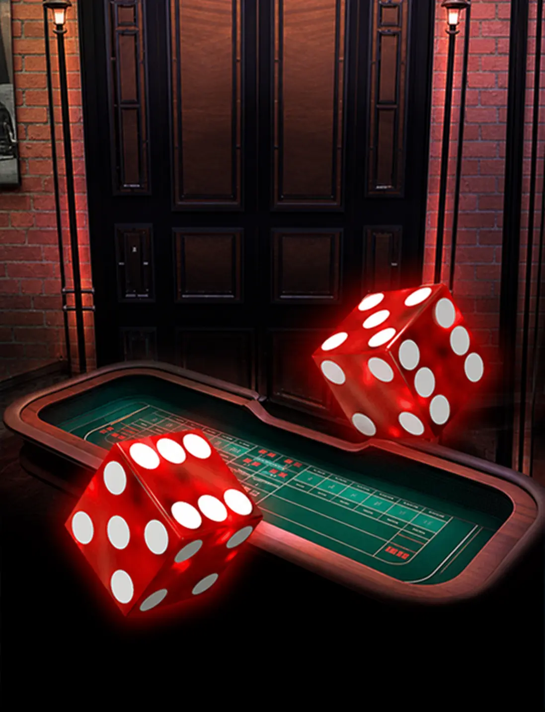 First Person Craps by Evolution