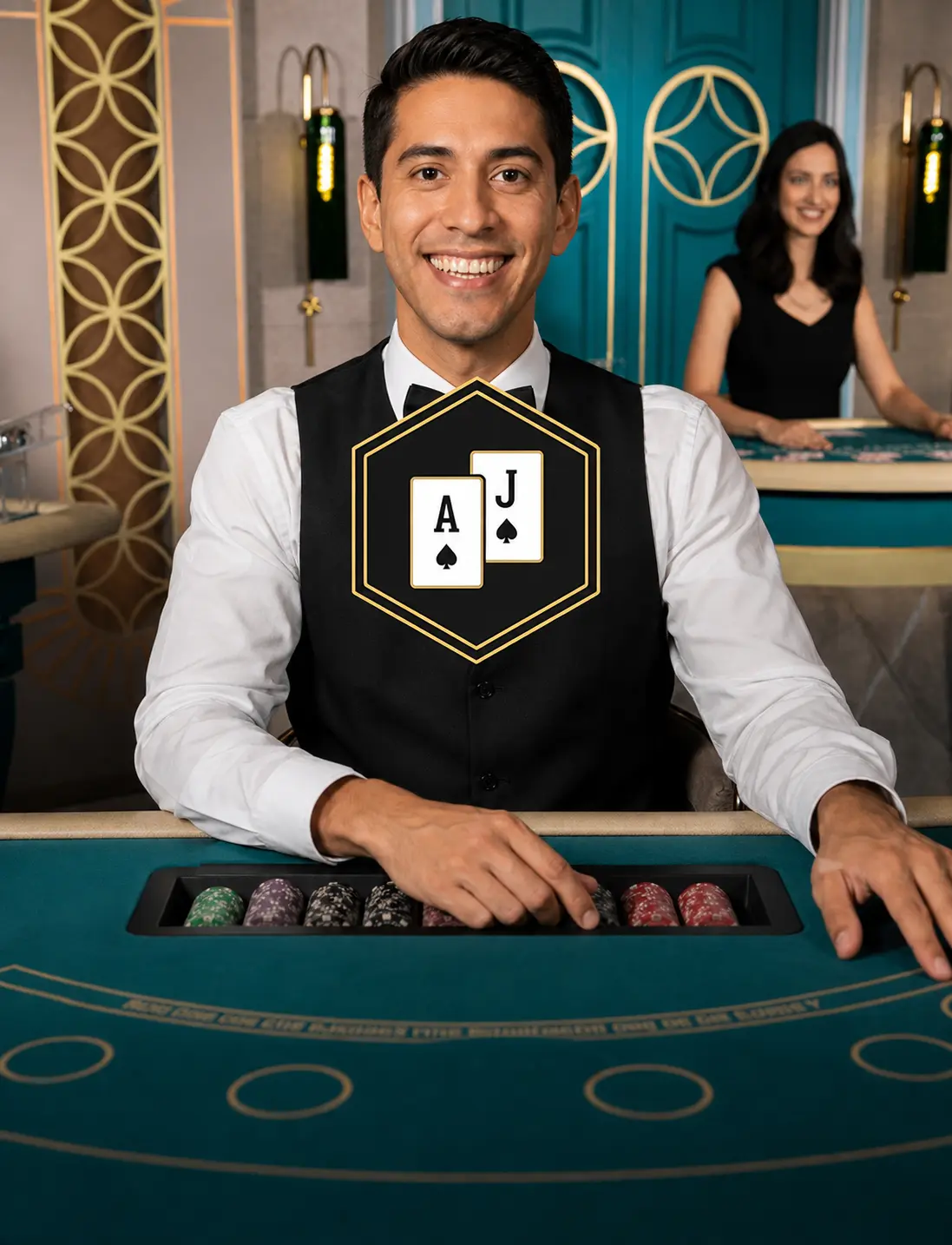 VIP Blackjack em Portugues 1 by Evolution