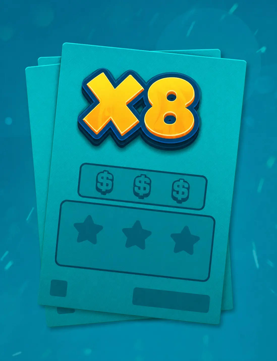 Lucky Numbers x8 by Hacksaw