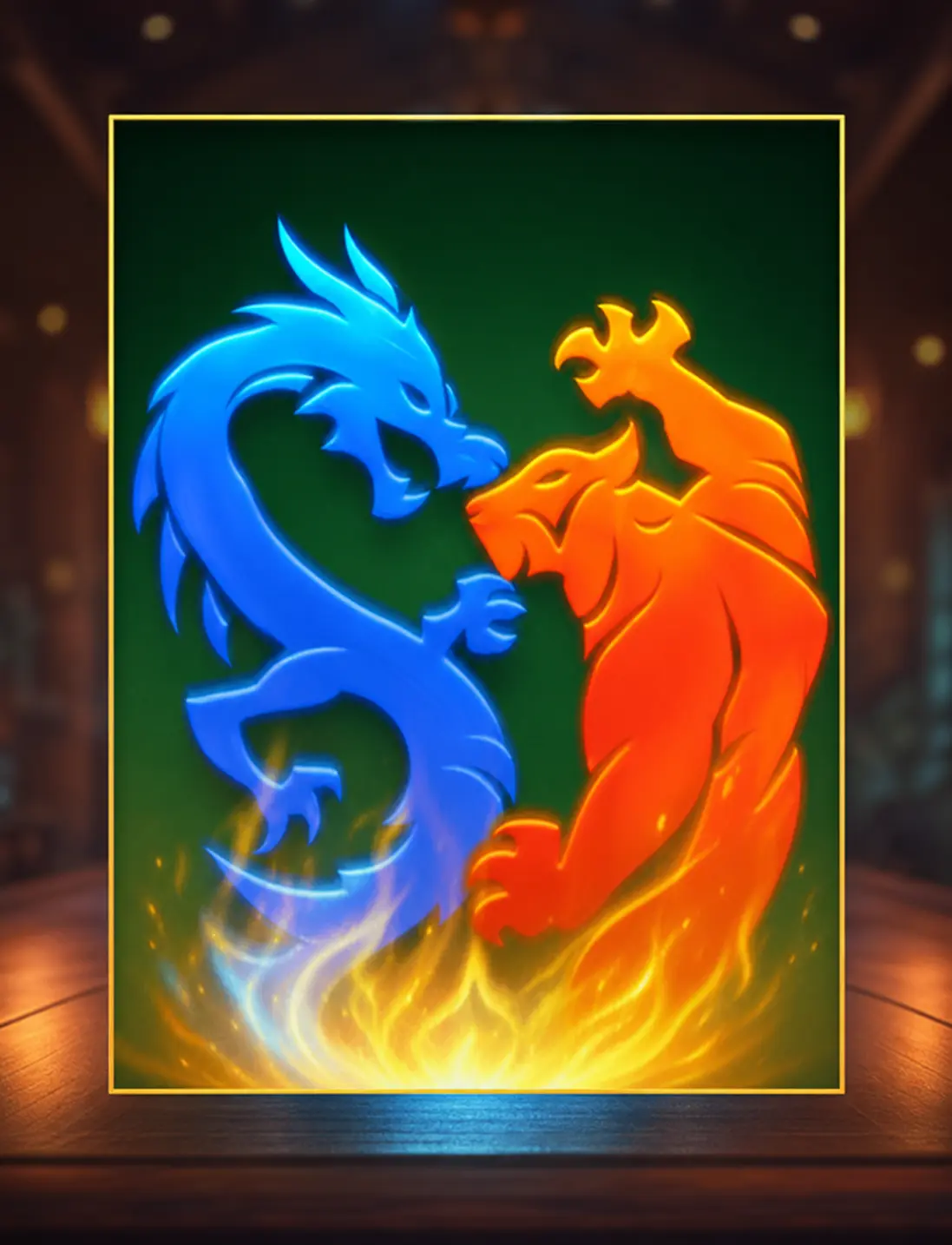 Dragon Tiger by Kagaming