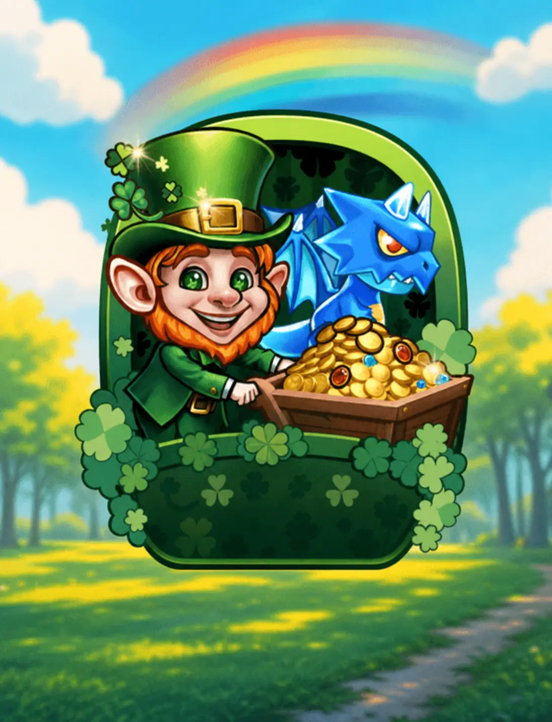 Leprechaun and Animals by Kagaming