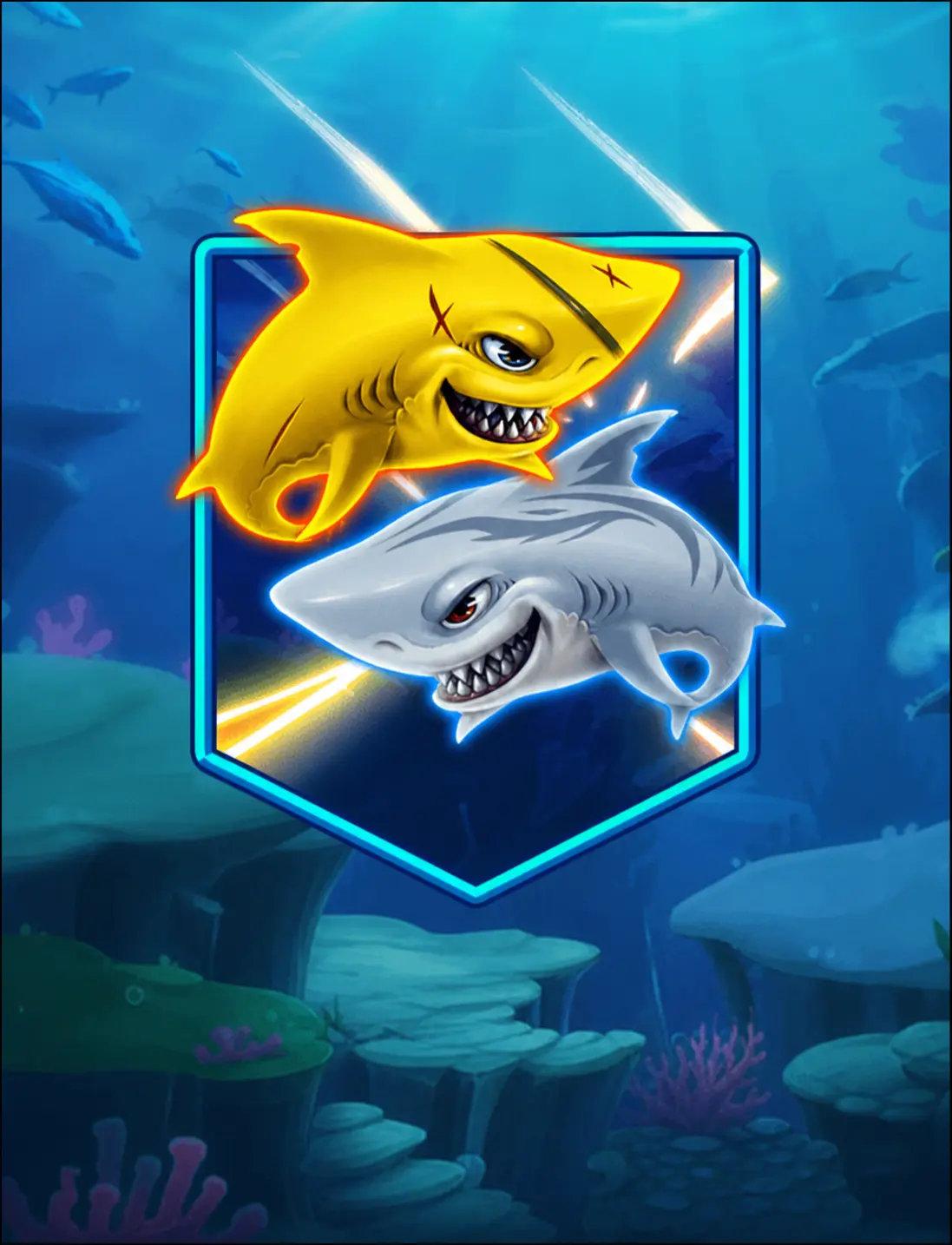 Shark Fight by Kagaming