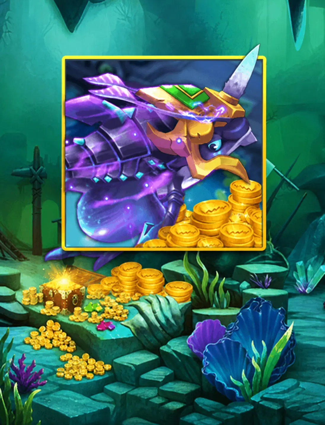 Undersea Treasure by Kagaming