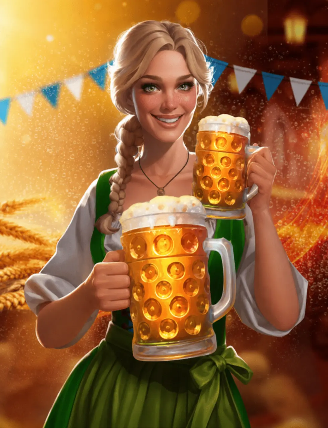 Goldie at Oktoberfest by Mancala