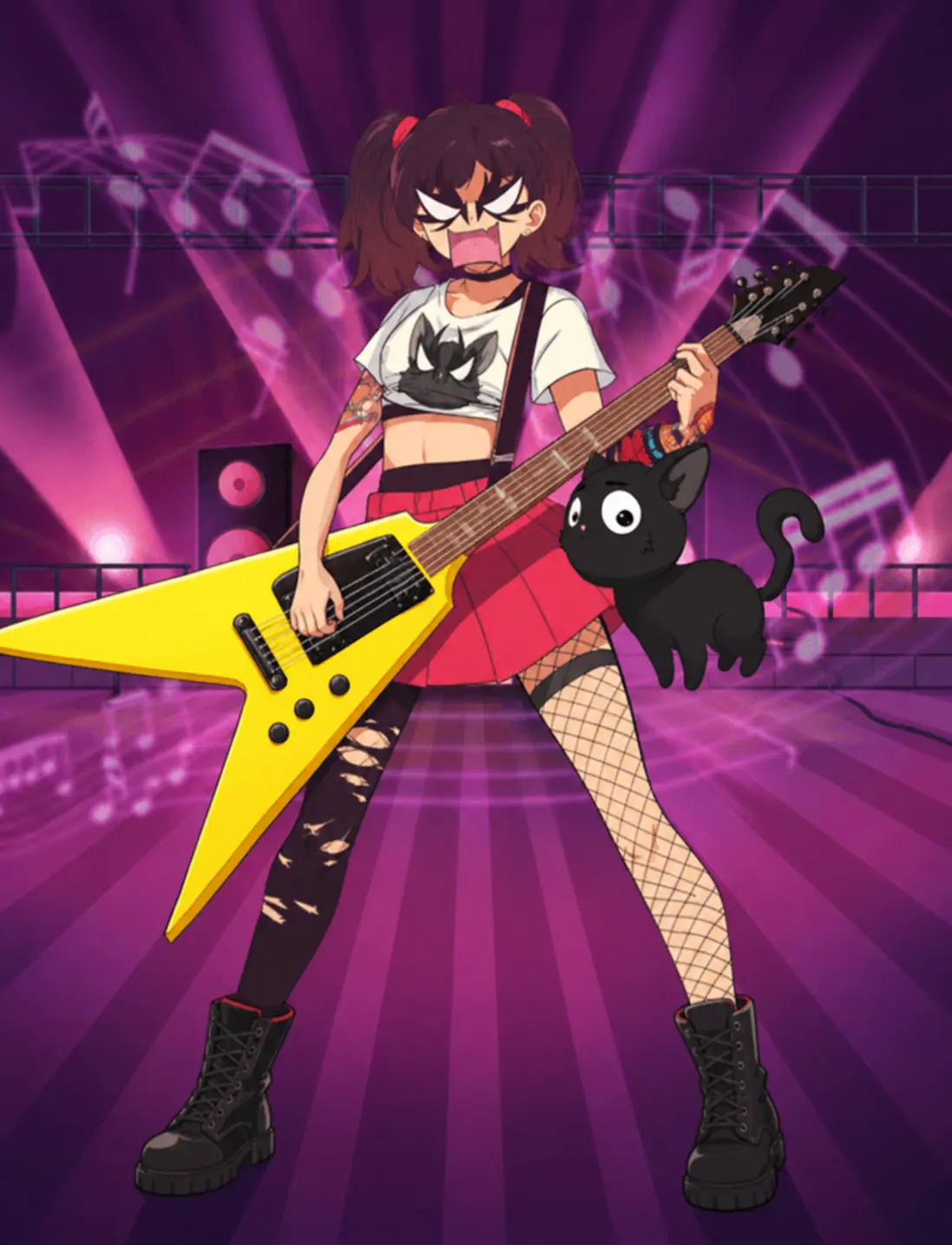 Mio & Neko Rock by Mancala