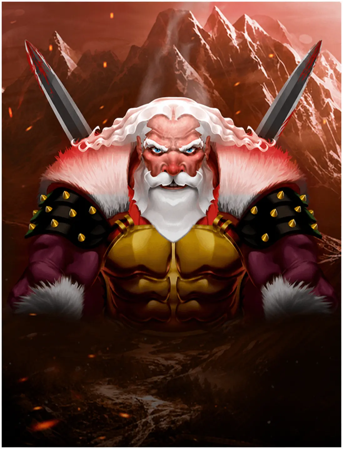 Santa the Slayer by Mancala