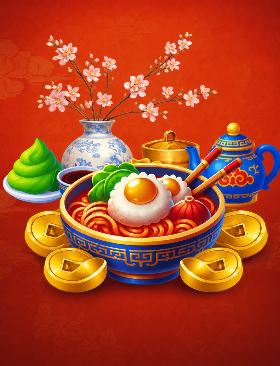 Rice & Riches: Hold and Win by Mascot