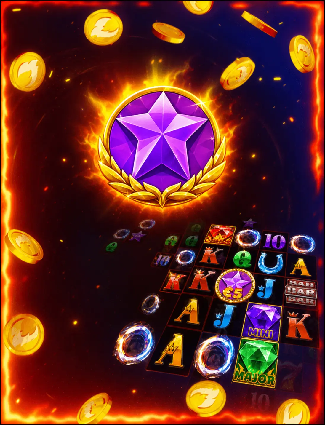 Blazing Inferno: Chaos Reels by Penguin King