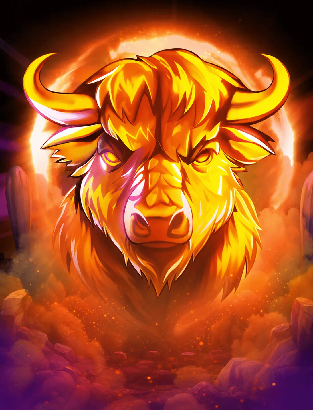 Roaming Wild Buffalo by Penguin King