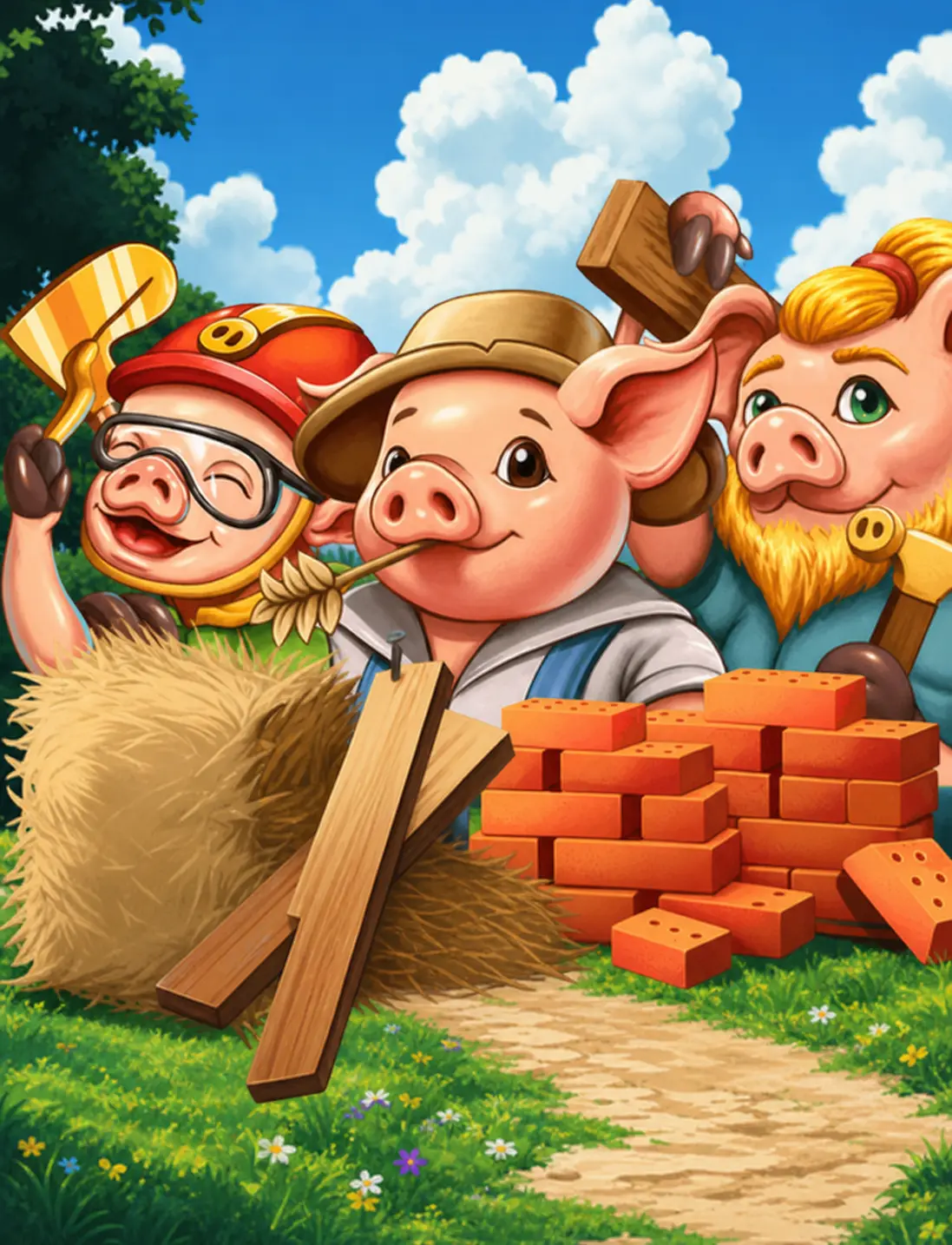 Super Cash: Three Little Wins by Penguin King