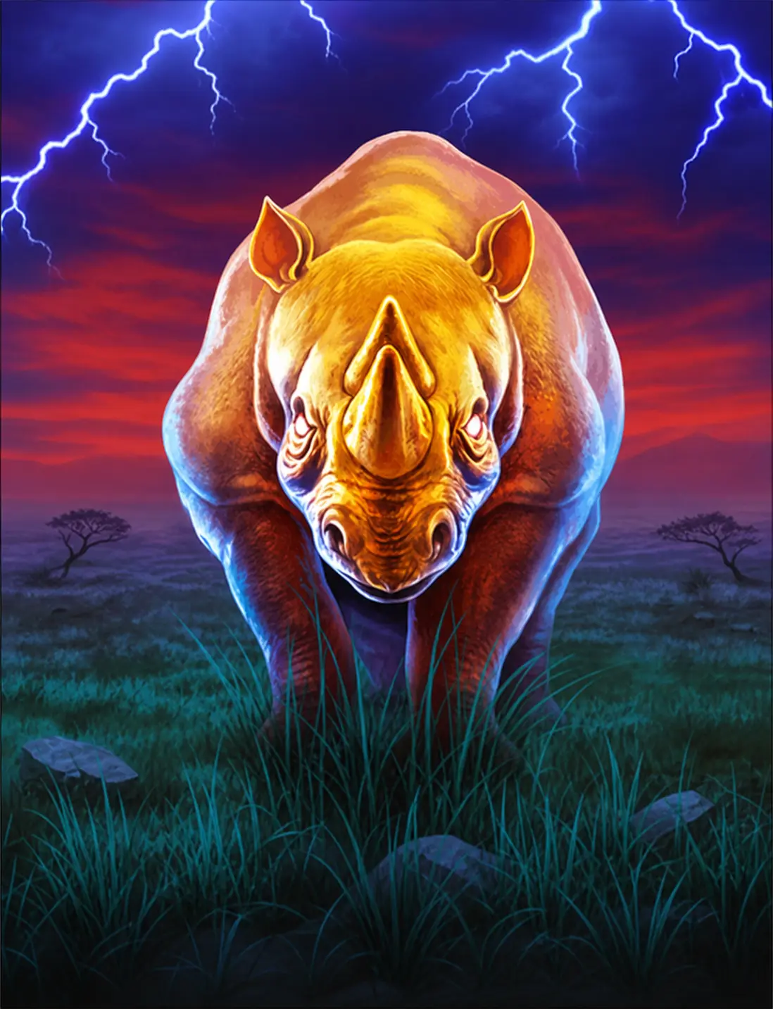 Jackpot Blitz Rhino Blitz de Playtech