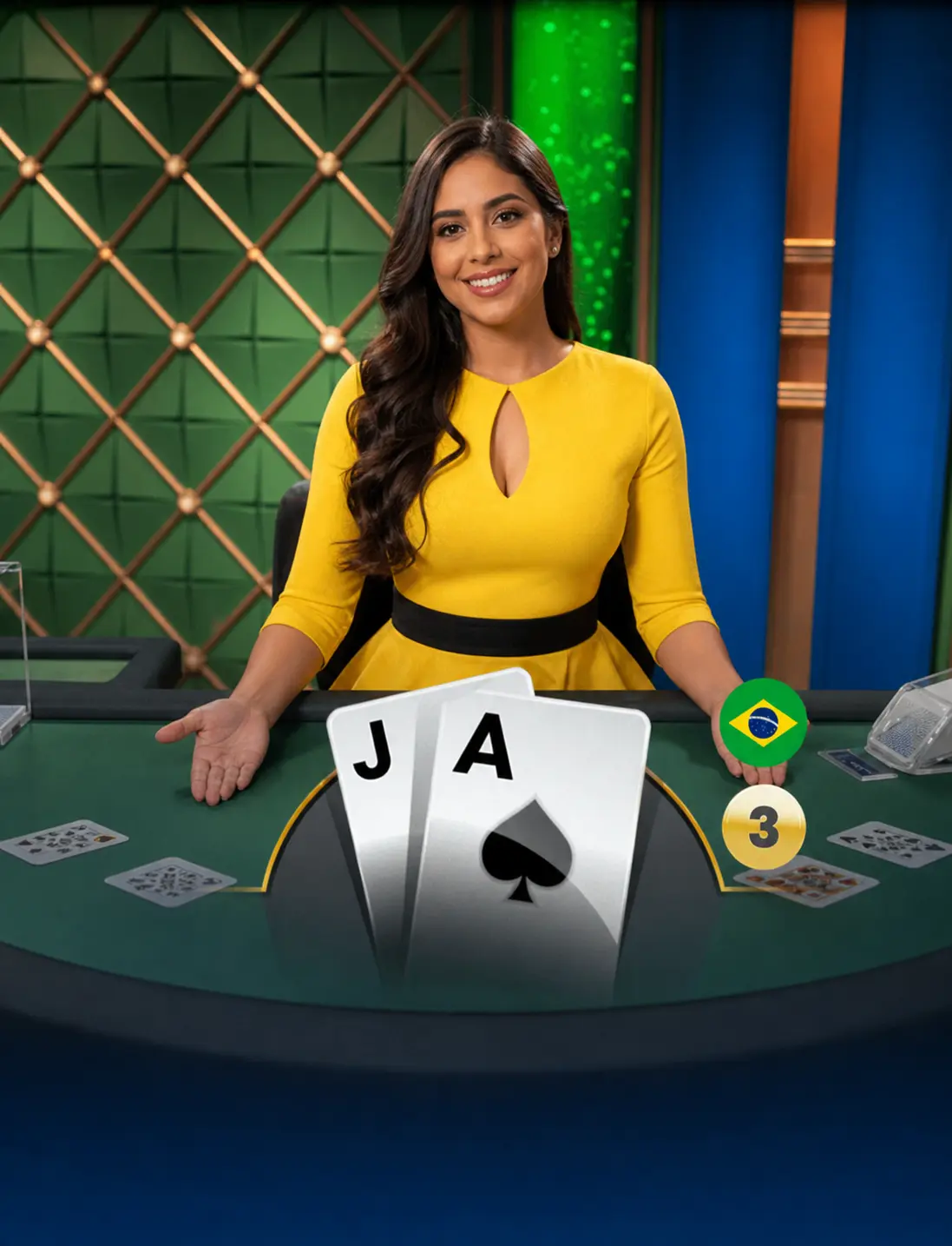 Brazilian Blackjack 3 by Pragmatic live
