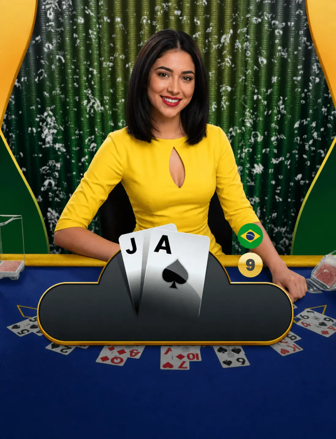 Brazilian Blackjack 9 by Pragmatic live