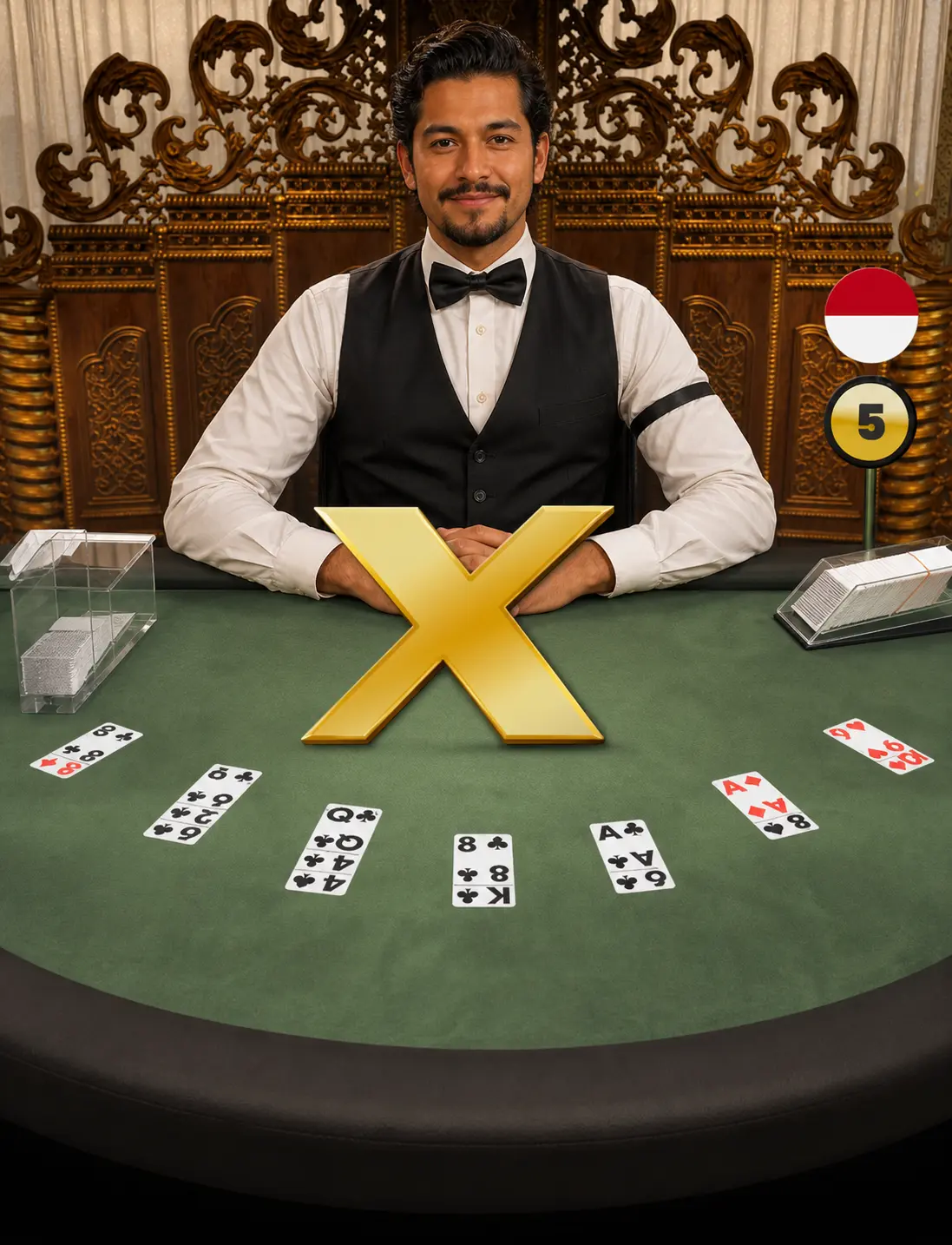 Indonesian BlackjackX 5 by Pragmatic live