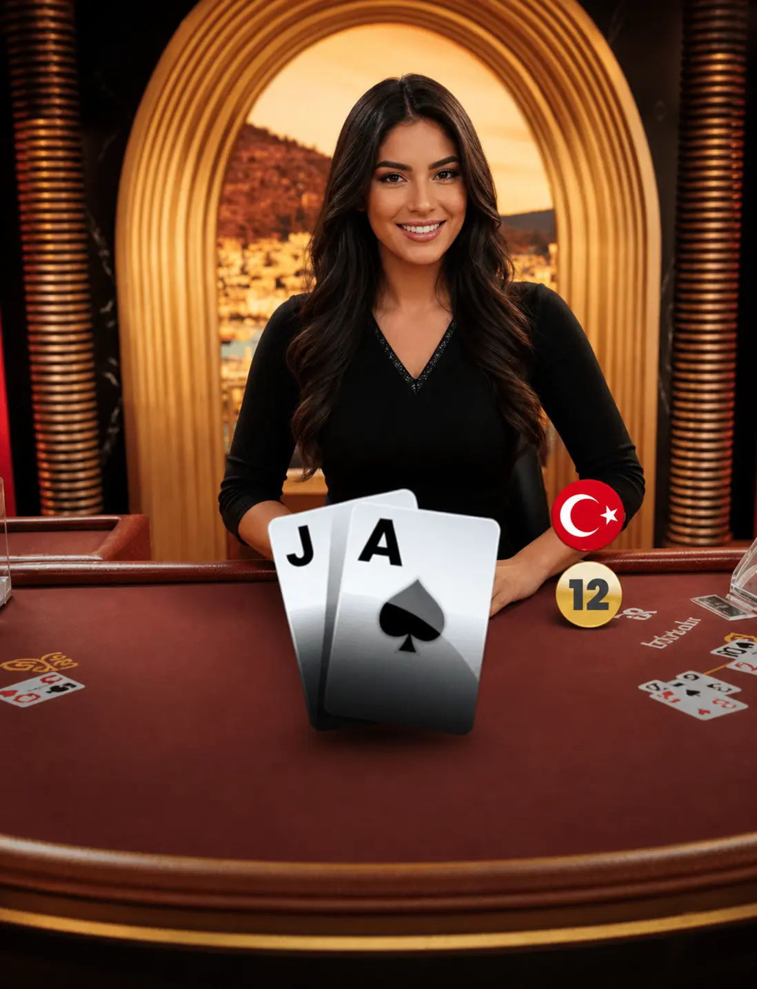 Turkish Blackjack 12 by Pragmatic live