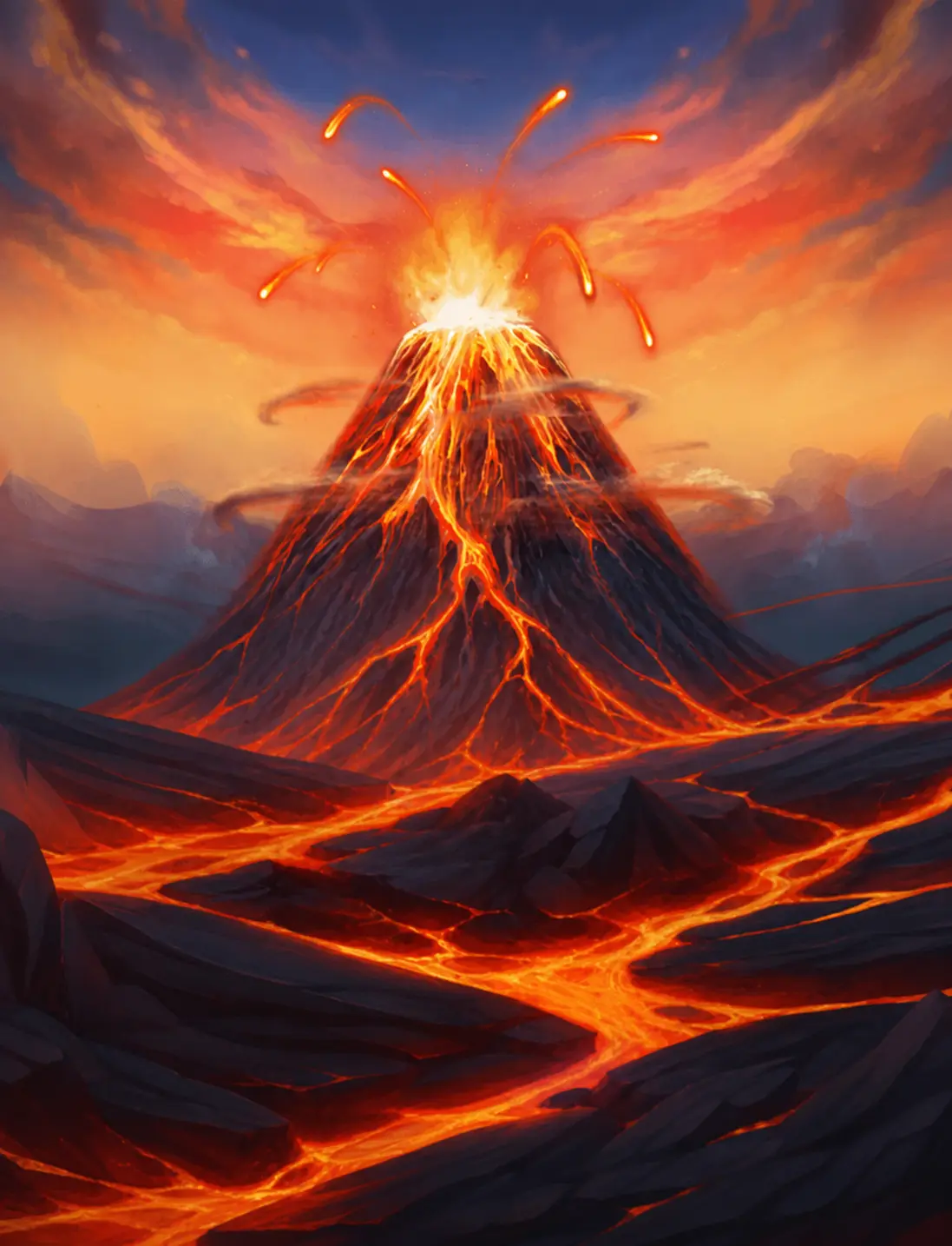 Immortal Ways Volcano by Rubyplay