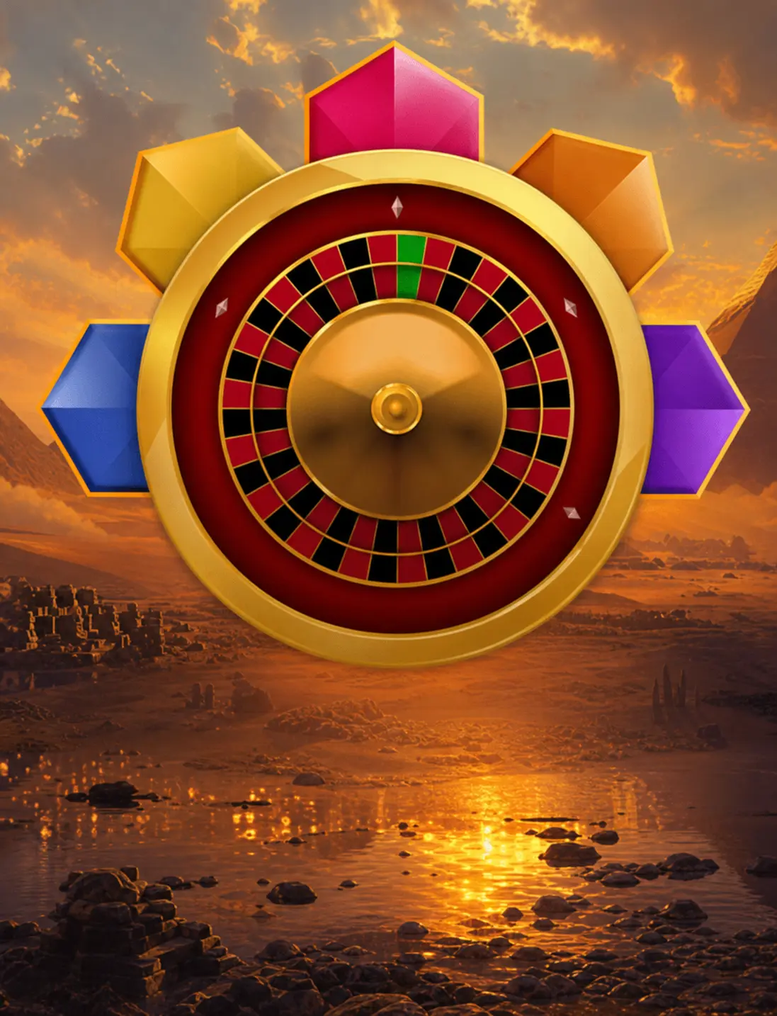 Desert Roulette by Alg