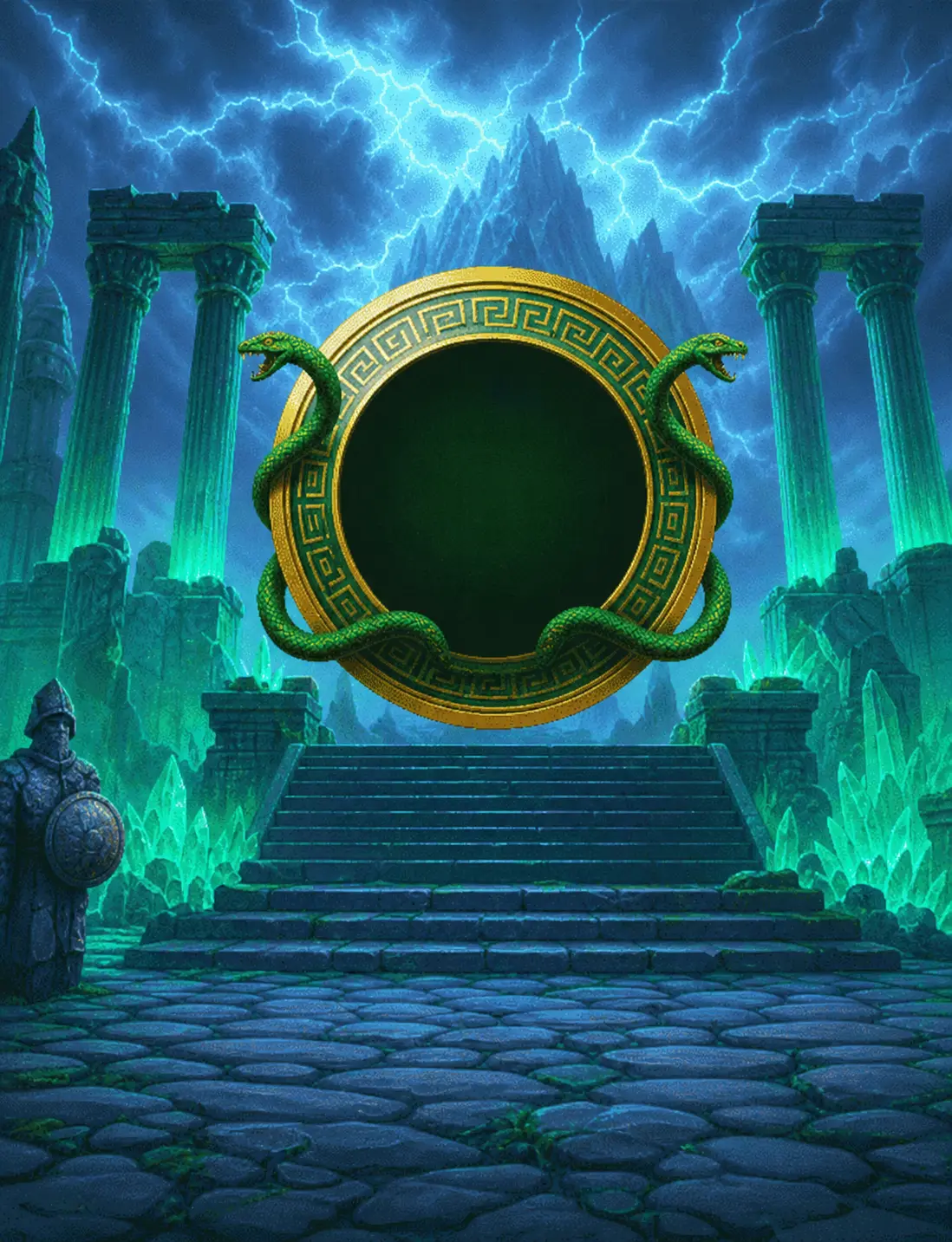 Medusa VS Perseus: Stone duel by Beterlive