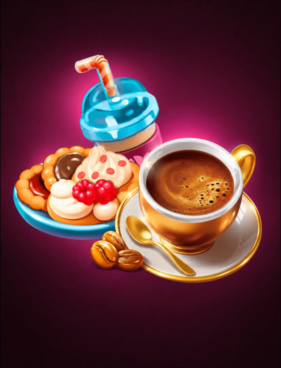 100x Coffee Hot by Technology