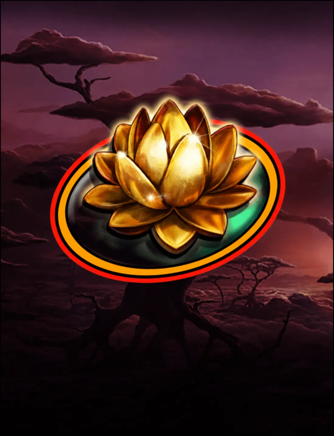 Golden Flower Of Life by Technology