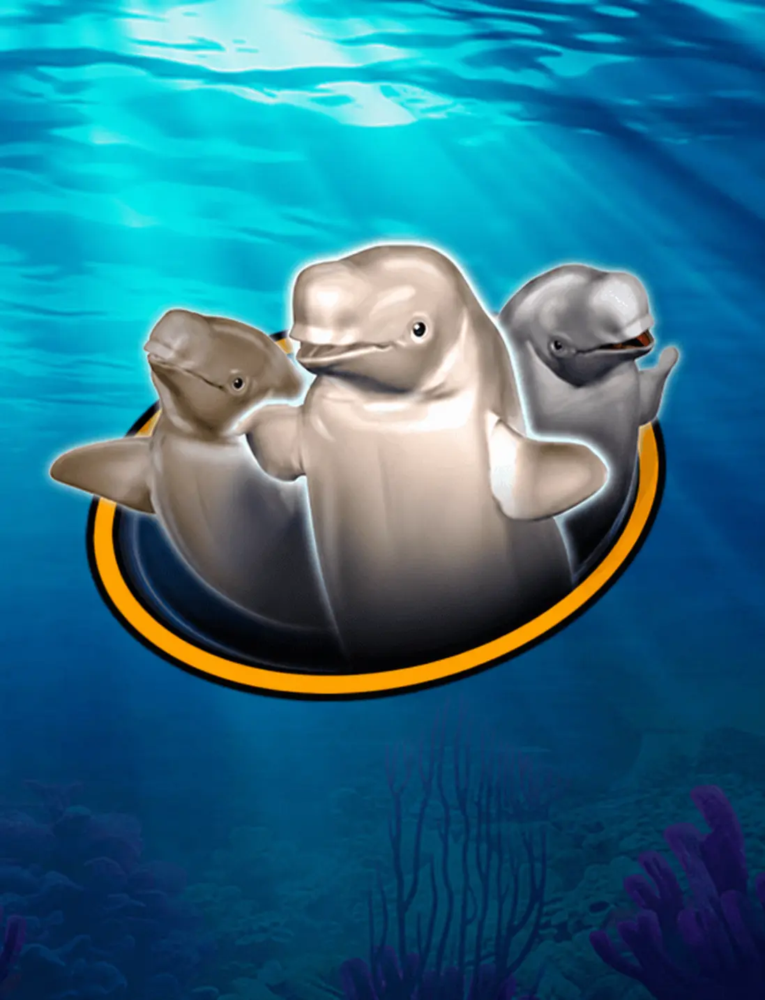 Jolly Beluga Whales by Technology